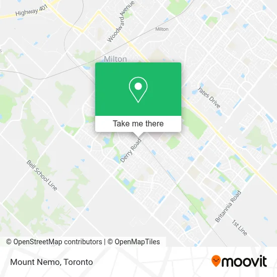 Mount Nemo map