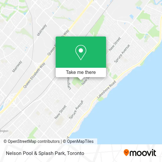 Nelson Pool & Splash Park map
