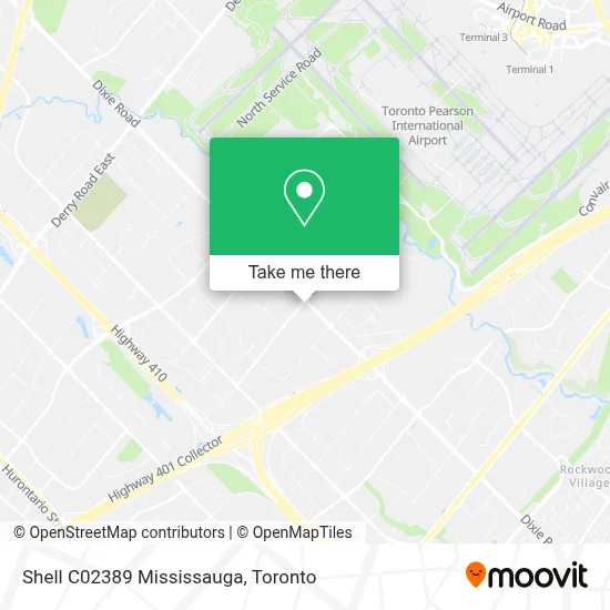 Shell C02389 Mississauga map