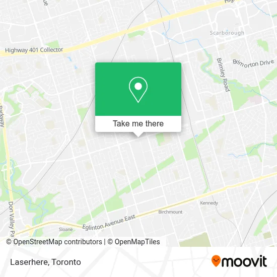Laserhere map