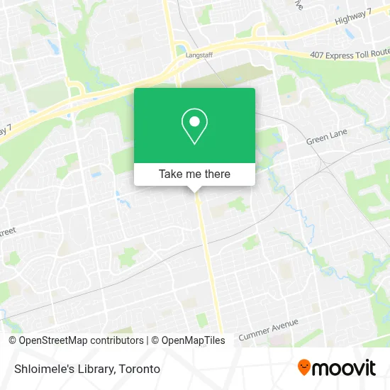 Shloimele's Library map
