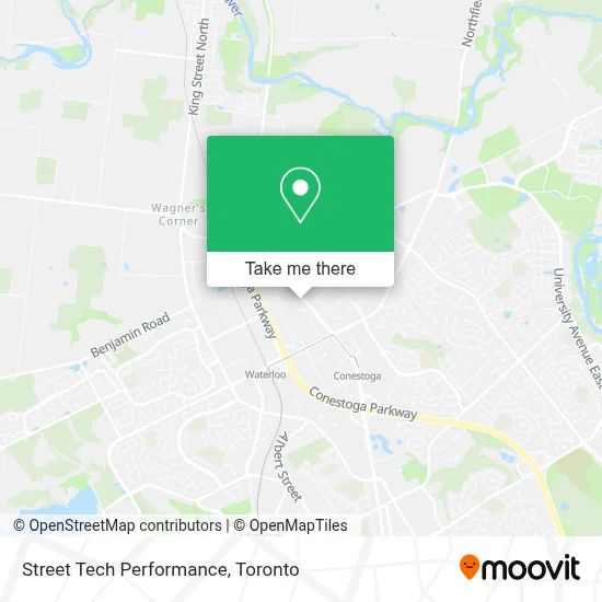 Street Tech Performance map