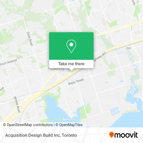 Acquisition Design Build Inc map