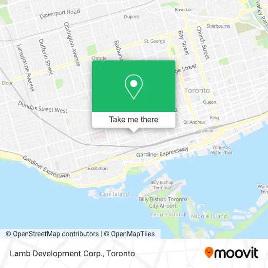 Lamb Development Corp. map