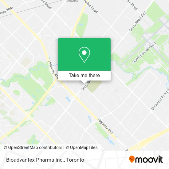 Bioadvantex Pharma Inc. map
