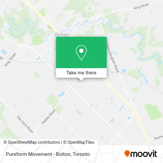 Pureform Movement - Bolton map