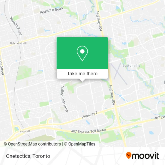 Onetactics map