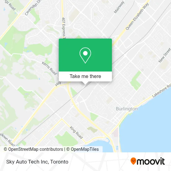 Sky Auto Tech Inc map