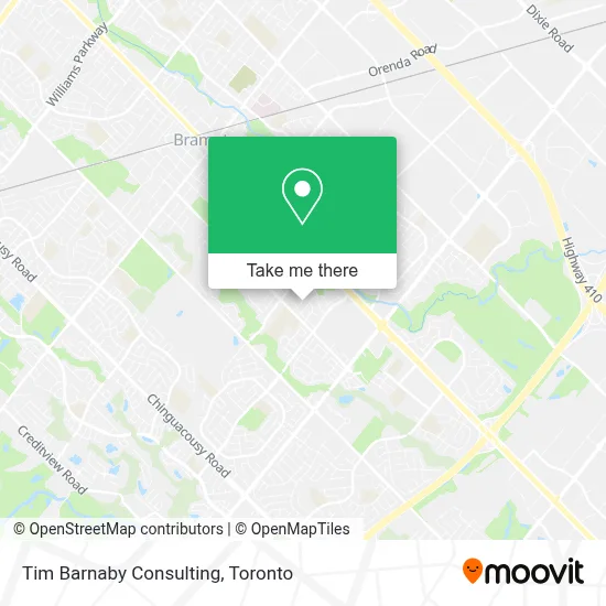 Tim Barnaby Consulting map