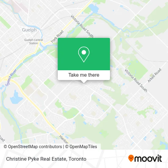 Christine Pyke Real Estate map