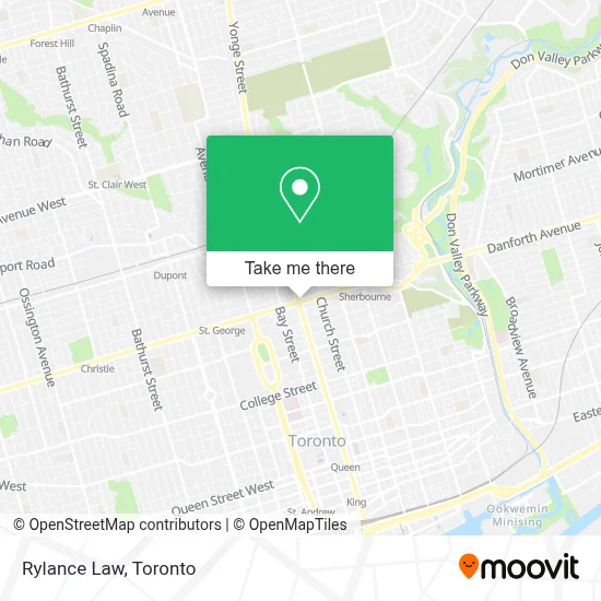 Rylance Law map