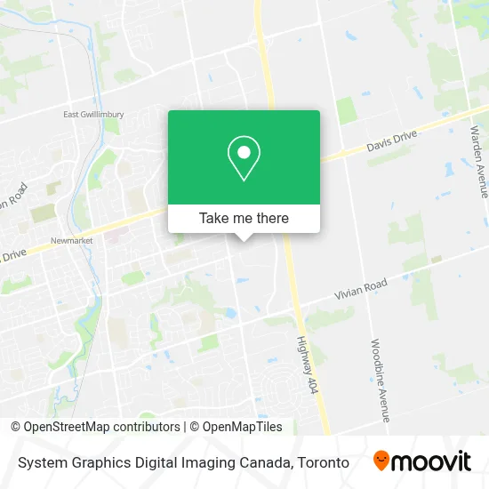 System Graphics Digital Imaging Canada map