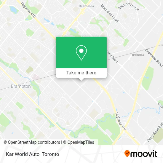 Kar World Auto map