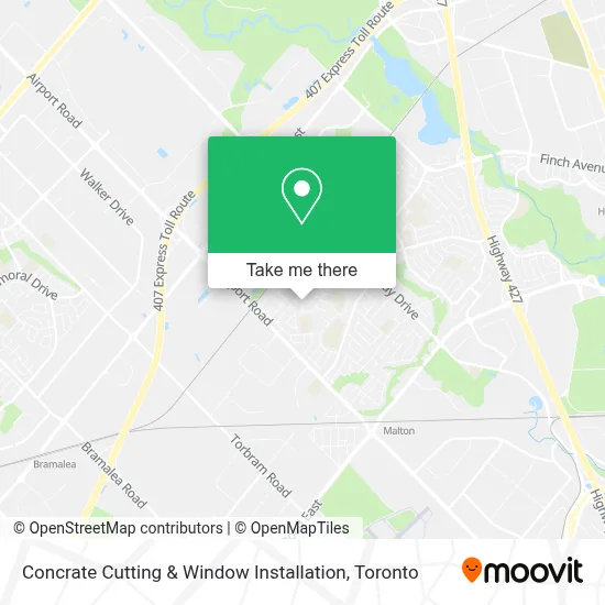 Concrate Cutting & Window Installation map