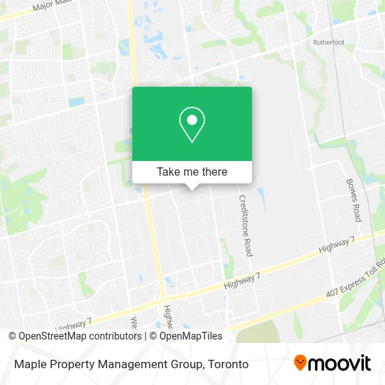 Maple Property Management Group map