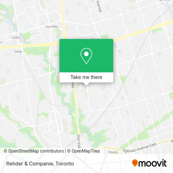 Rehder & Companie map