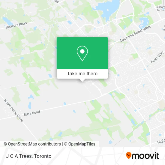 J C A Trees map