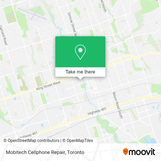 Mobitech Cellphone Repair map