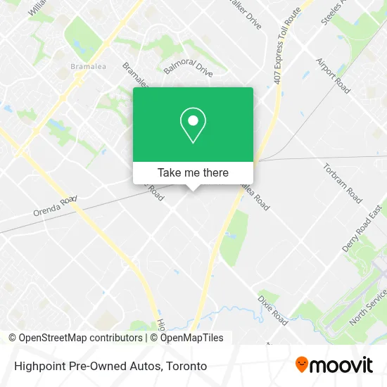 Highpoint Pre-Owned Autos map