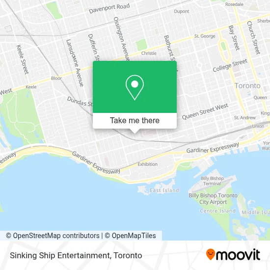 Sinking Ship Entertainment map