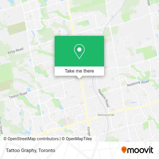 Tattoo Graphy map
