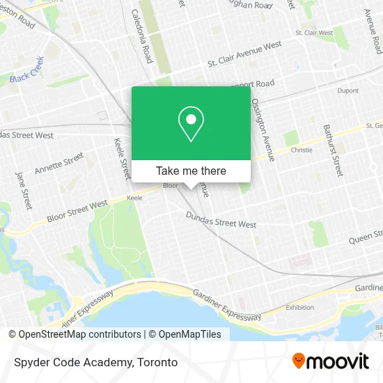 Spyder Code Academy map