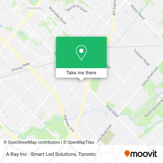 A-Ray Inc. -Smart Led Solutions map