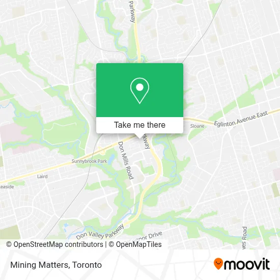 Mining Matters map