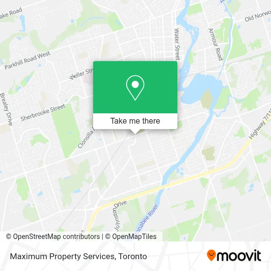 Maximum Property Services map