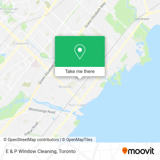 E & P Window Cleaning map