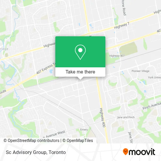 Sc Advisory Group map