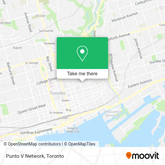 Punto V Network map