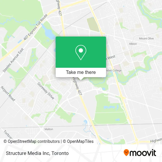 Structure Media Inc map