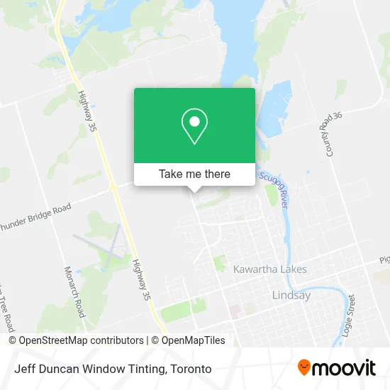 Jeff Duncan Window Tinting map