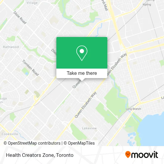 Health Creators Zone map