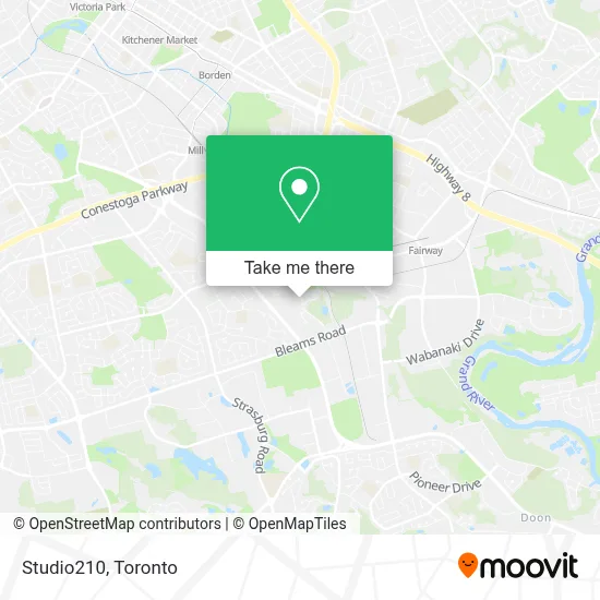 Studio210 map