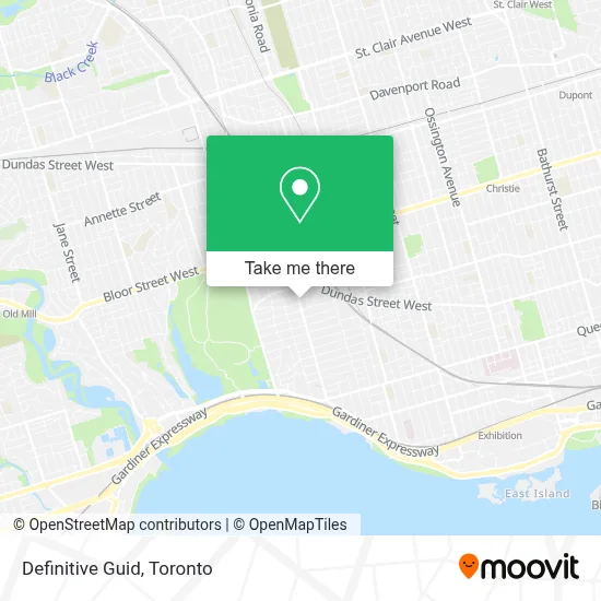 Definitive Guid map