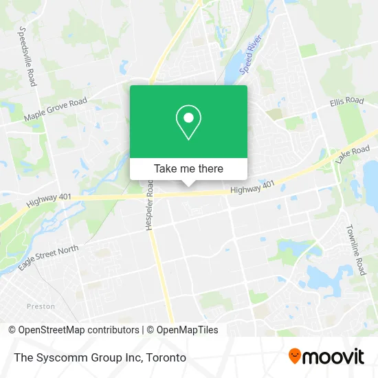 The Syscomm Group Inc map