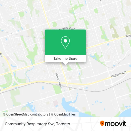Community Respiratory Svc map