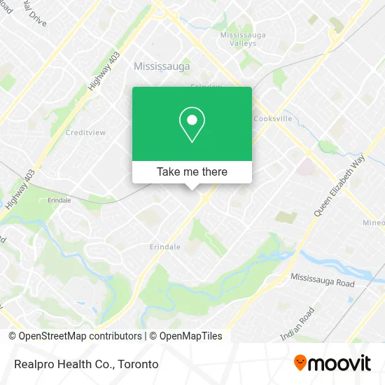 Realpro Health Co. map