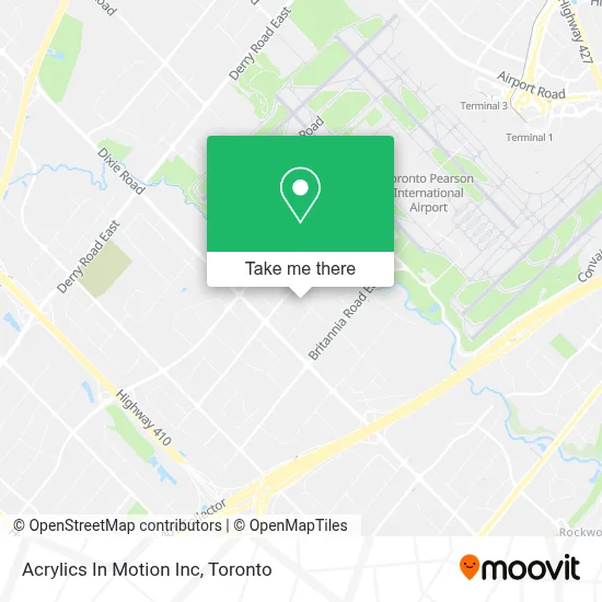 Acrylics In Motion Inc map