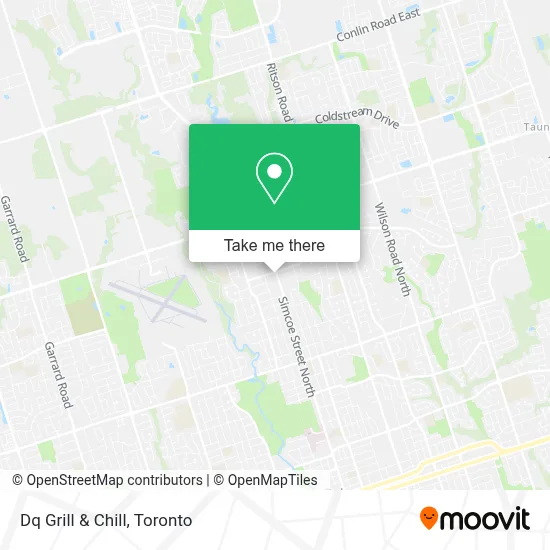 Dq Grill & Chill map