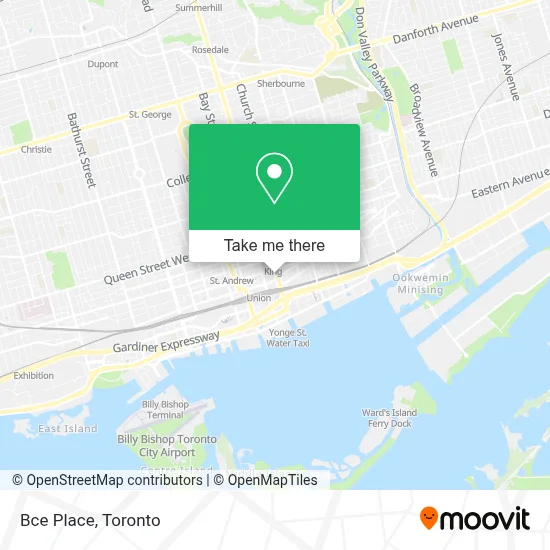 Bce Place map