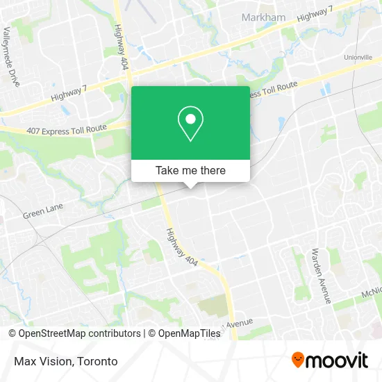 Max Vision map