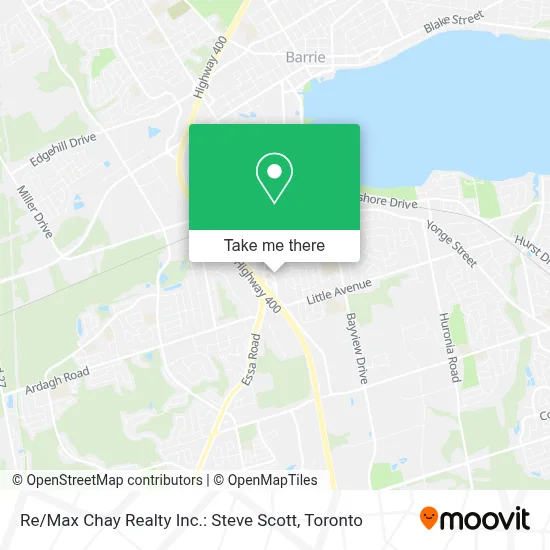 Re / Max Chay Realty Inc.: Steve Scott map