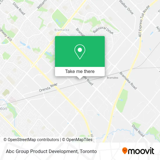 Abc Group Product Development map