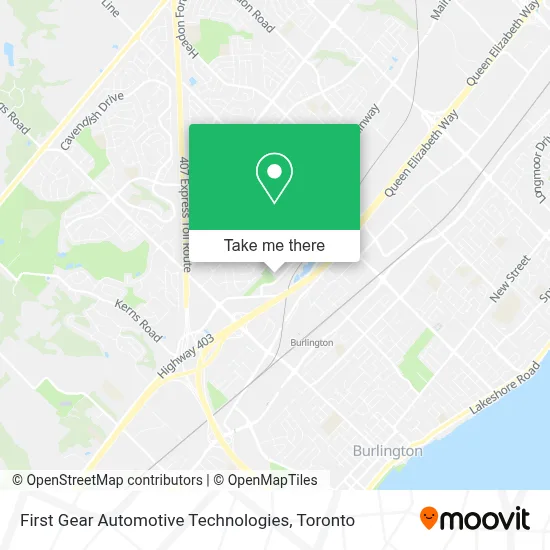 First Gear Automotive Technologies map