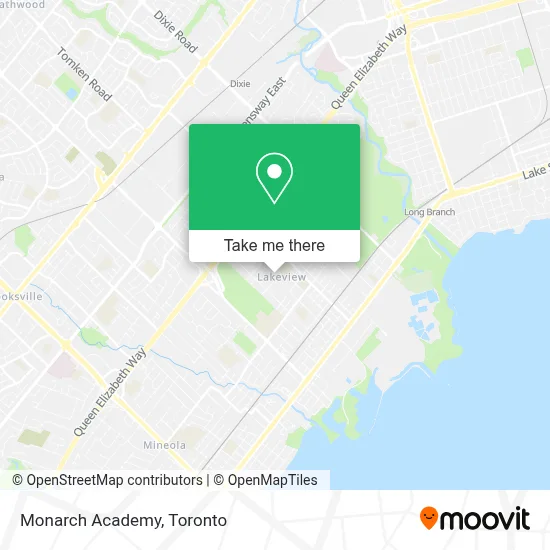 Monarch Academy map