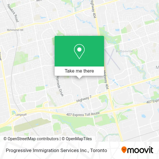 Progressive Immigration Services Inc. map