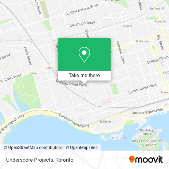 Underscore Projects map